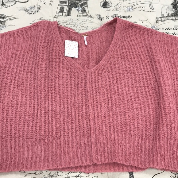 Free People Moonbeam V-Neck Sweater - Picture 4 of 8